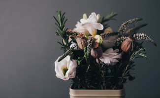 Flowers in hospital