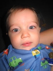 Breastfeeding baby Jonathan
