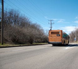 Pittsburgh city bus