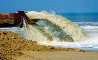 Water pipe gushing