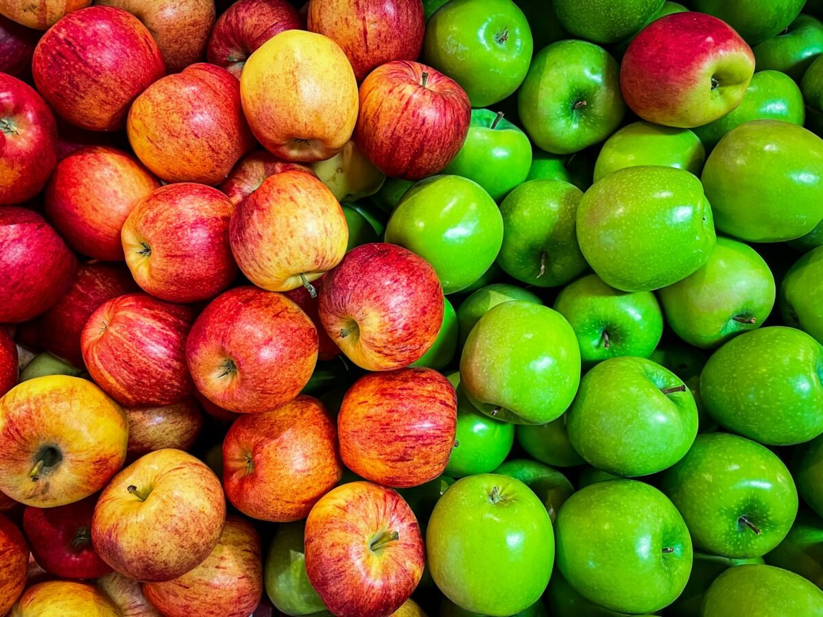 Contrasting Apples