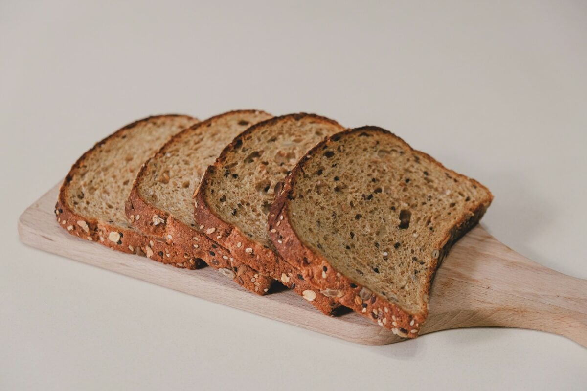 sliced multigrain bread
