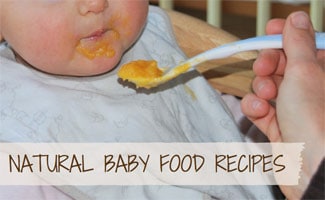 Baby eating spoon full of food: Baby Food Recipes