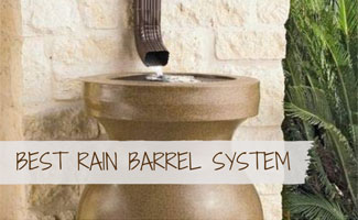 Rain Barrel System For Collecting Rainwater