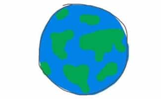 Earth sketch
