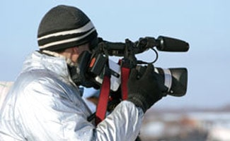 Filming a movie