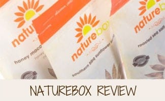 3 bags of naturebox snacks: NatureBox Reviews