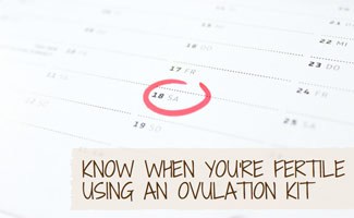 Circle on calendar: Best Ovulation Kits