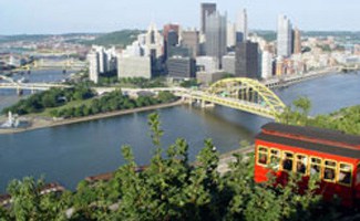Pittsburgh city skyline