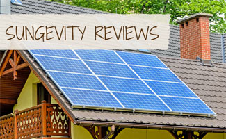 Solar pannel on roof: Sungevity Reviews